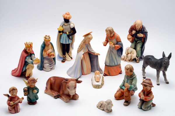 Appraisal: Hummel Nativity set comprised of - Joseph B - Mary