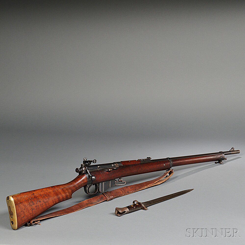 Appraisal: Lee-metford Bolt Action Rifle c serial number walnut stock stamped