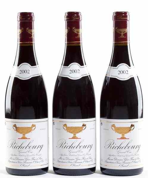 Appraisal: RichebourgGros Frere et Soeur bottles''The Richebourg has a strong ruby