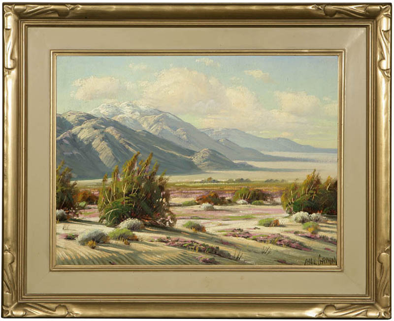 Appraisal: Paul Grimm - Paul Grimm - Palm Springs CA Desert