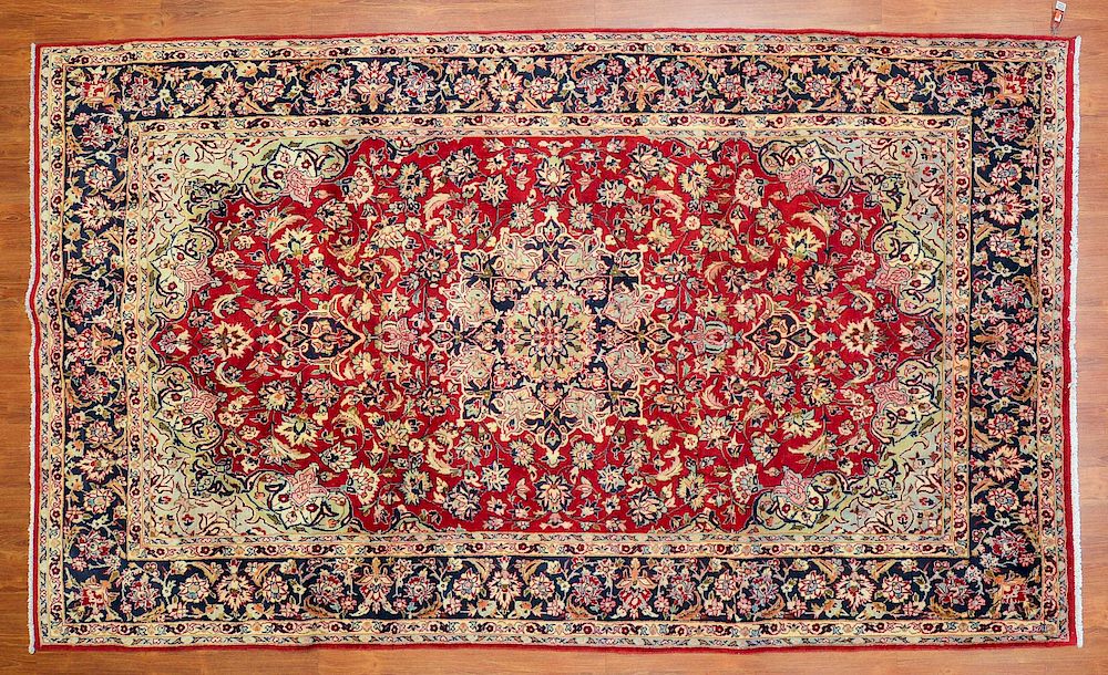 Appraisal: Persian Meshed rug approx x Iran modern Condition Excellent condition