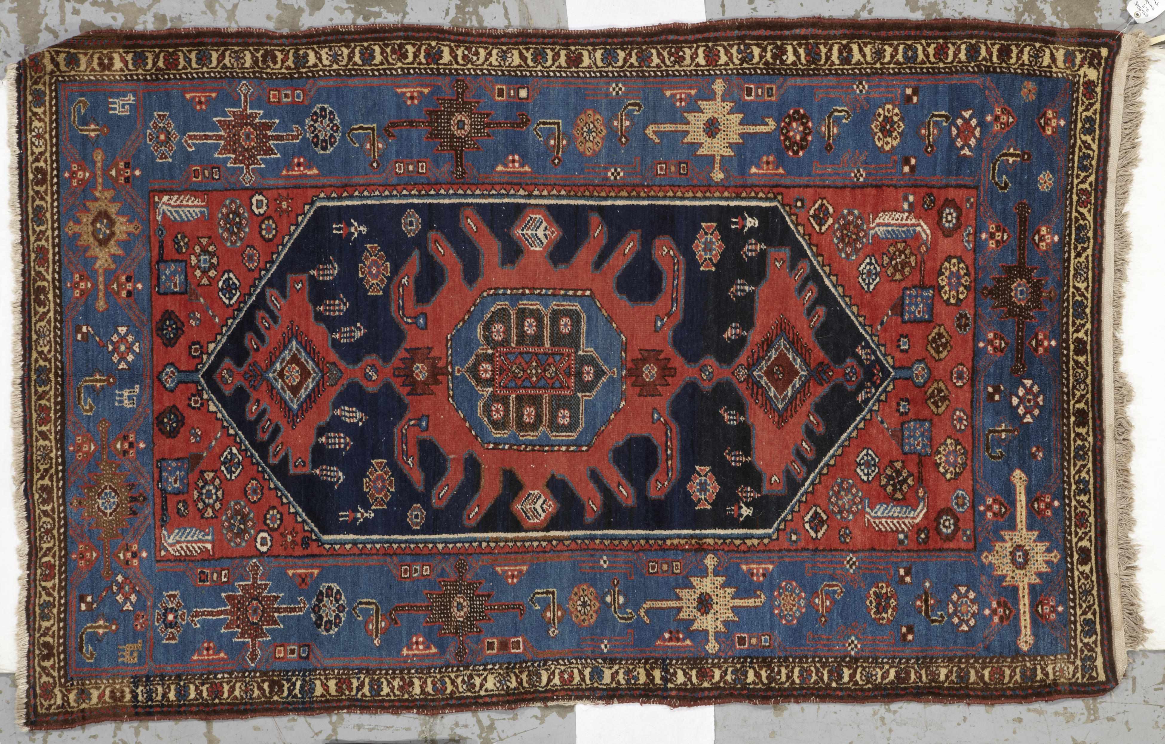 Appraisal: A Hamadan rug Central Persiacirca 'ssize approximately ft in x