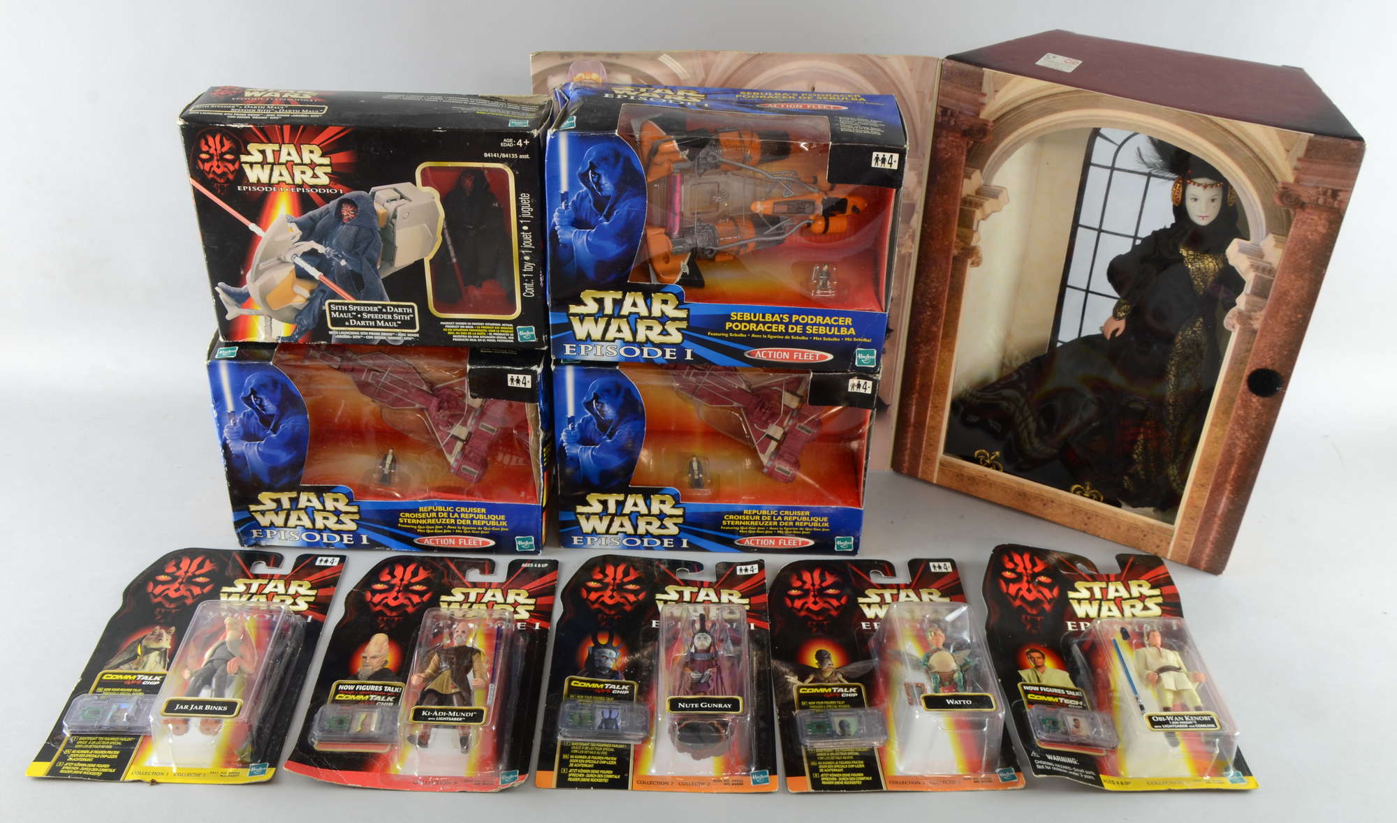 Appraisal: Star Wars Episode I boxed toys all Hasbro including figures