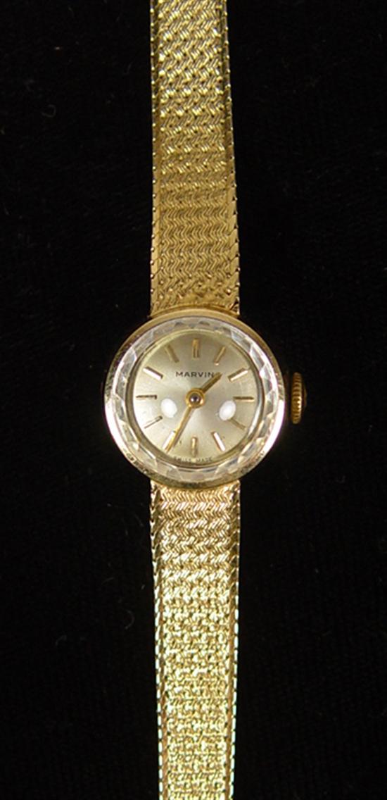 Appraisal: Ladies k Gold Wristwatch grams without movement jewel - working