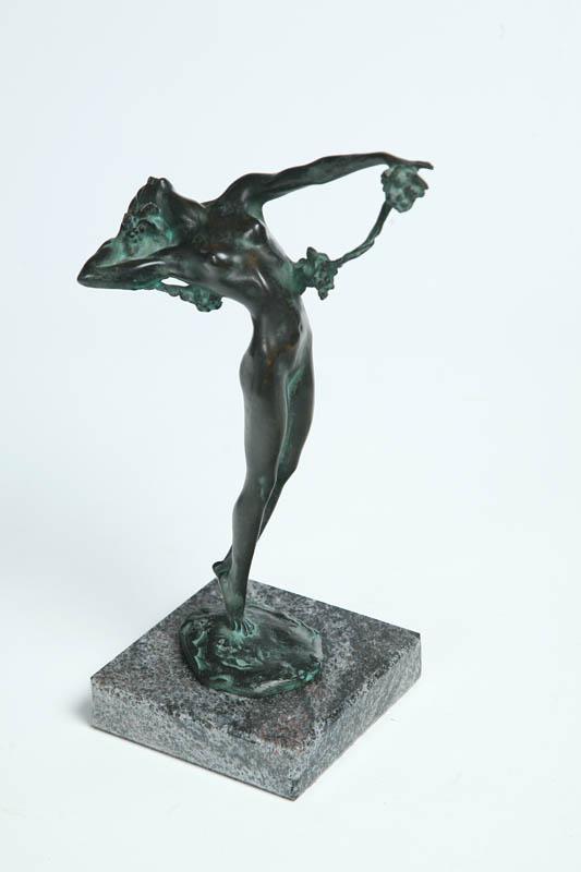 Appraisal: BRONZE SCULPTURE TITLED THE VINE BY HARRIET WHITNEY FRISHMUTH NEW