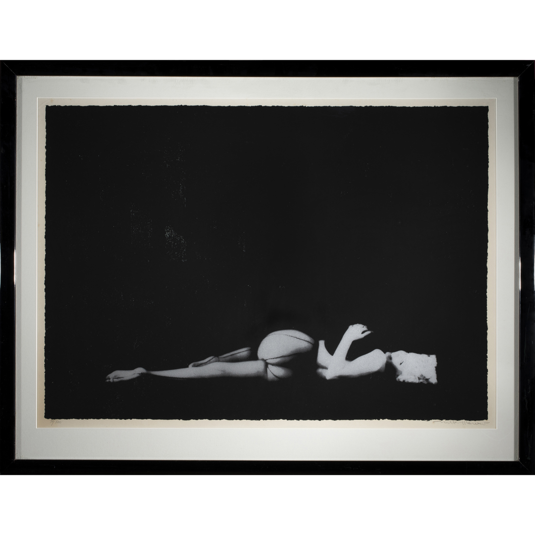 Appraisal: Milton Greene American - Reclining Marilyn Monroe original photograph series