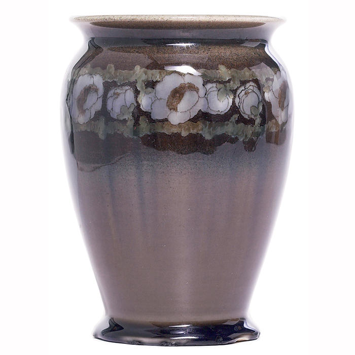 Appraisal: Rookwood vase Black Opal glaze with a cherry blossom design