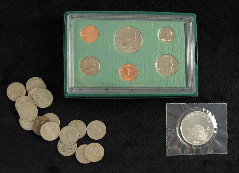 Appraisal: Group of Coins mostly no-date Buffalo nickels Marshall Islands coin