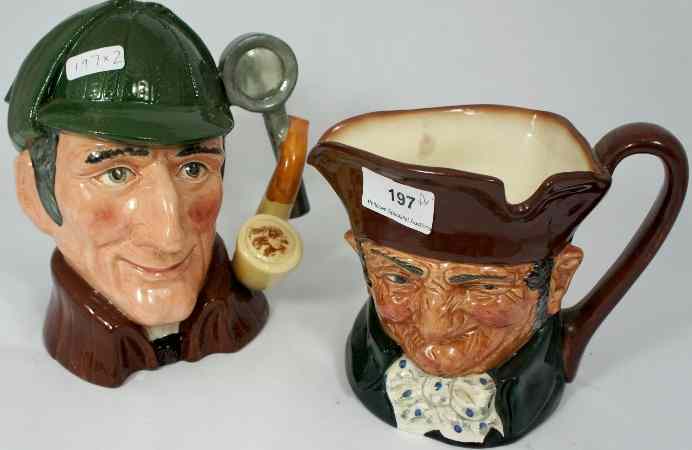 Appraisal: Royal Doulton Large Character Jug Old Charlie D and The