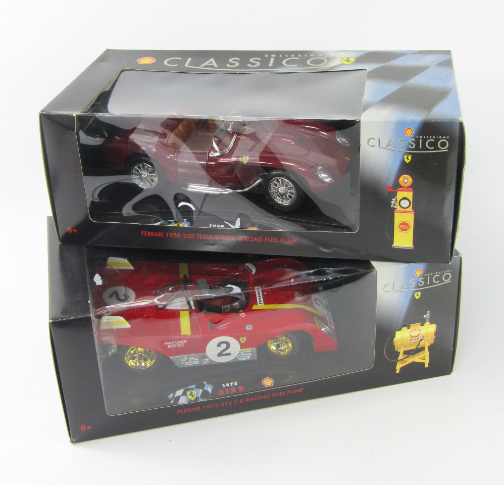 Appraisal: Shell Classico diecast models of Ferrari Testarossa and a Ferrari