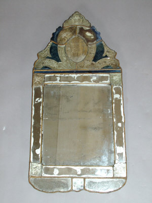 Appraisal: A Venetian wall mirror early th century of shaped sectional