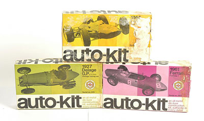 Appraisal: Auto-Kit UK th scale Racing Cars - lot comprises Kits