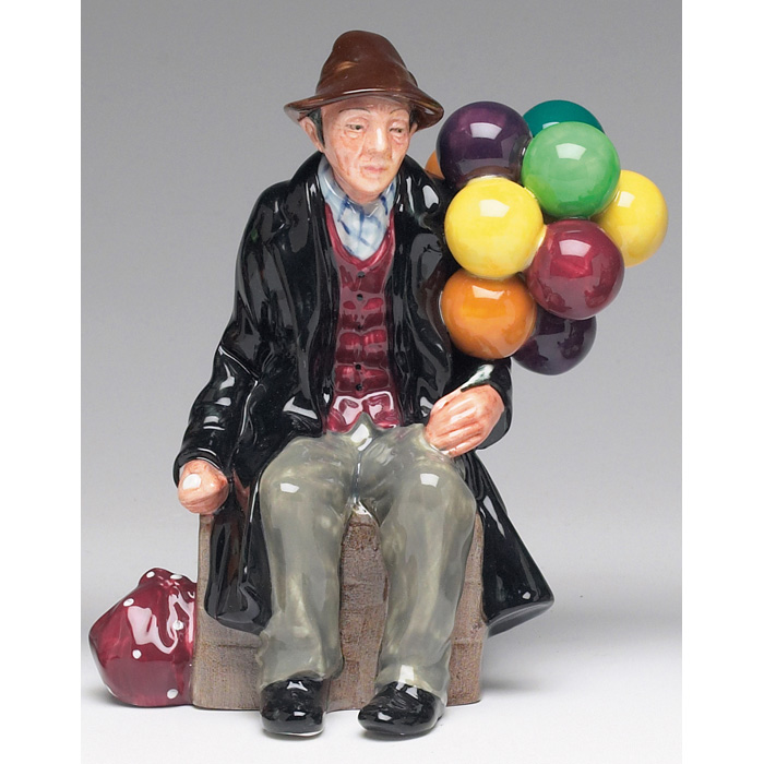 Appraisal: Royal Doulton figurine The Balloon Man w x h