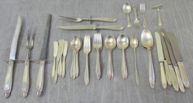 Appraisal: STERLING International Sterling Prelude Flatware International Sterling Prelude pattern partial