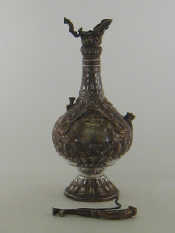 Appraisal: A Victorian Irish silver Cellini style ewer by John Smith