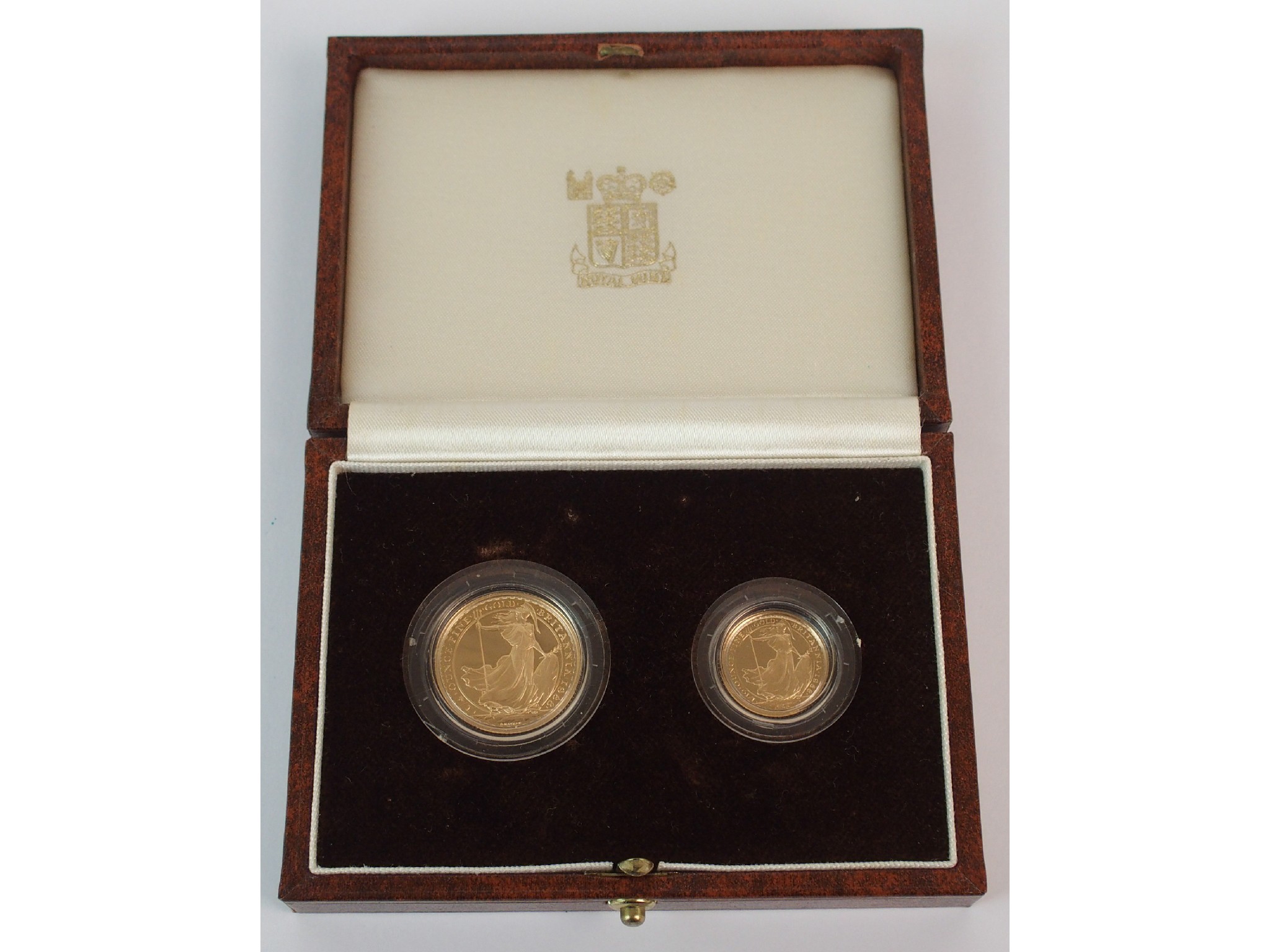 Appraisal: Great Britain Britannia gold proof coin setcomprising at piece and