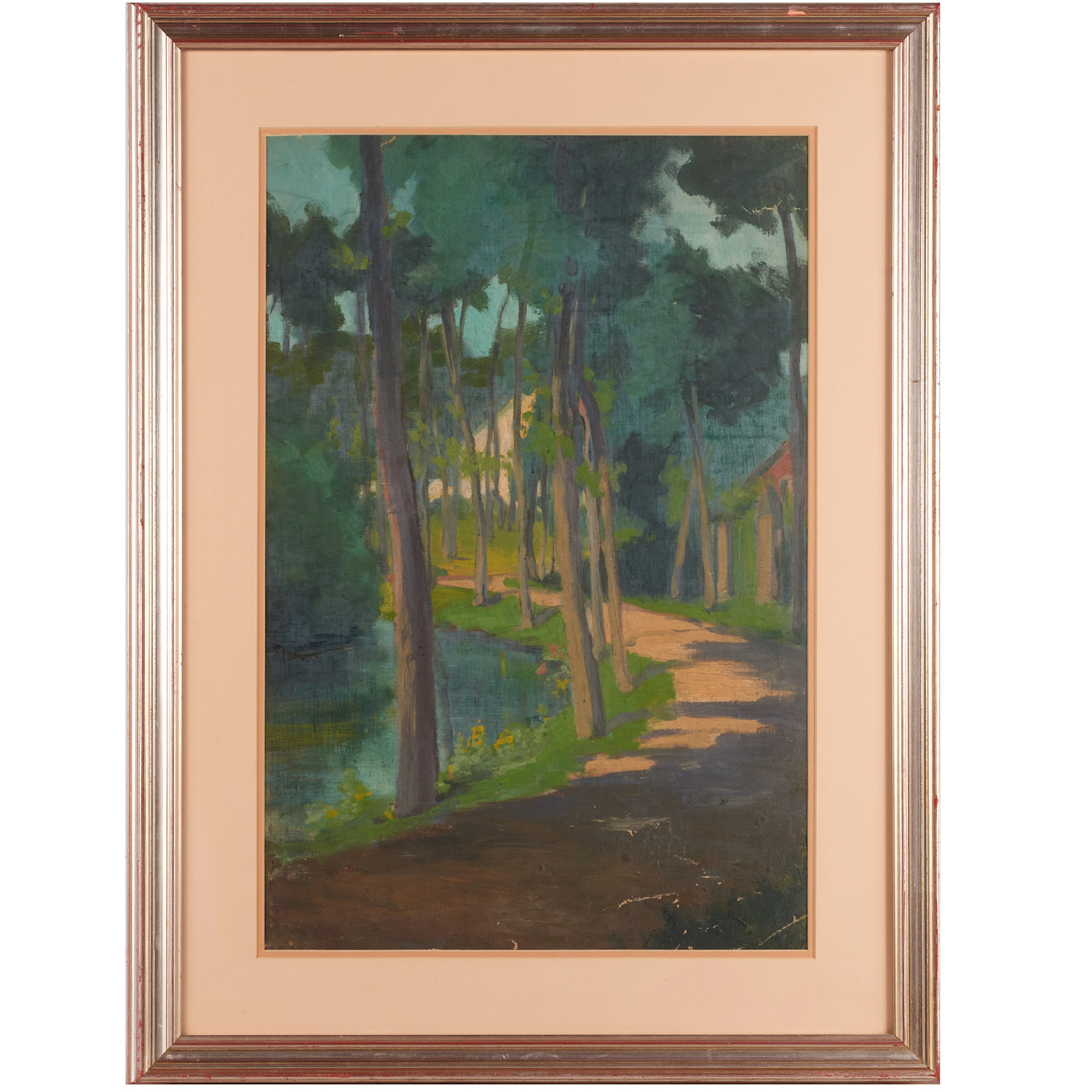 Appraisal: HARRIET BOWDOIN ATTRIB OIL ON BOARD Attributed to Harriet Bowdoin