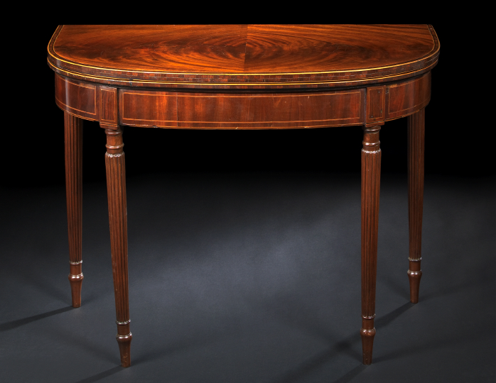 Appraisal: Regency Mahogany Games Table first quarter th century and later