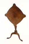 Appraisal: CANDLE STAND - th C Queen Anne mahogany tilt top