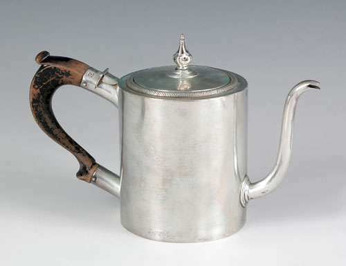 Appraisal: Sheffield silver teapot ca - bearing the touch of Richard