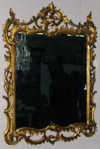 Appraisal: Carved decorator wall mirror inches high x inches wide wood