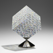 Appraisal: Jon Kuhn STARLIT JEWEL USA ground polished and laminated glass