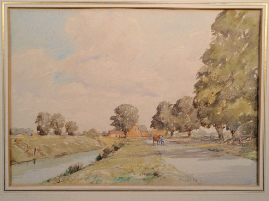 Appraisal: Martin Hardie - A view of Frith Bank Boston Lincolnshire