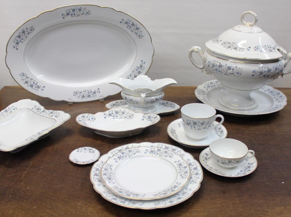 Appraisal: DRESDEN GERMAN CHINA SET pieces comprised of dinner plates salad