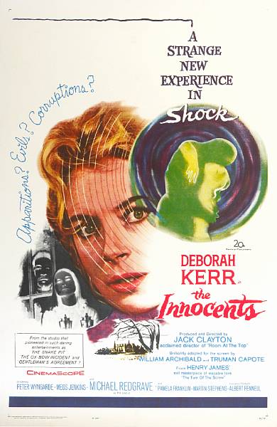 Appraisal: The Innocents th Century Fox one-sheet condition A linen-backed x