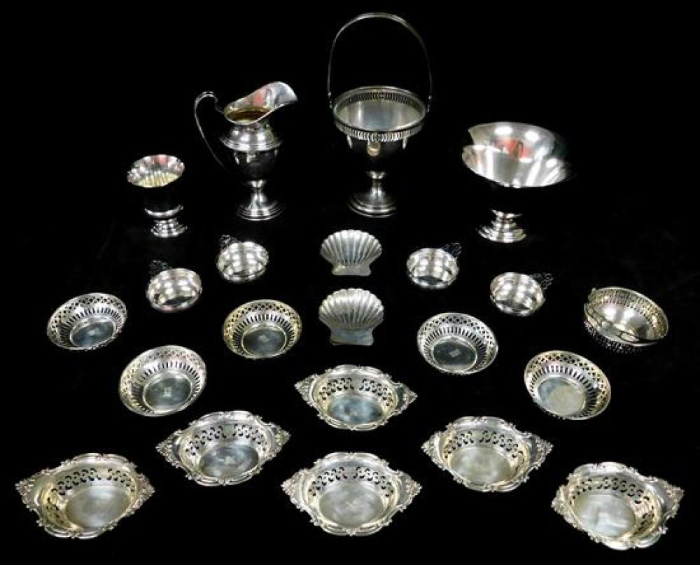 Appraisal: STERLING Twenty-three pieces of assorted sterling pieces makers include Gorham