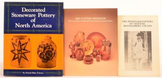 Appraisal: vols Books on Stoneware Pottery Webster Decorated Stoneware Pottery of