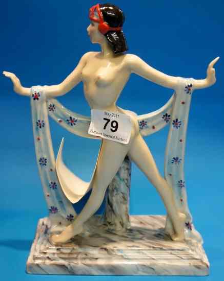 Appraisal: Peggy Davies Kevin Francis figure Free Spirit Exclusive Guild piece