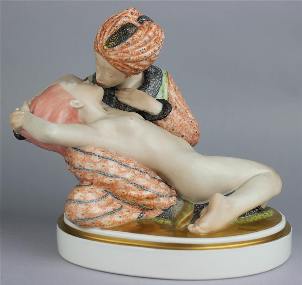 Appraisal: GERHARD HENNING FOR ROYAL COPENHAGEN FAIRY TALE III underglaze blue