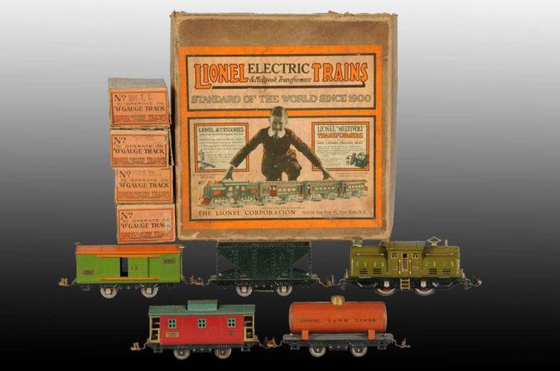 Appraisal: Lionel No O-Gauge Train Set OB with Set Boxes Description