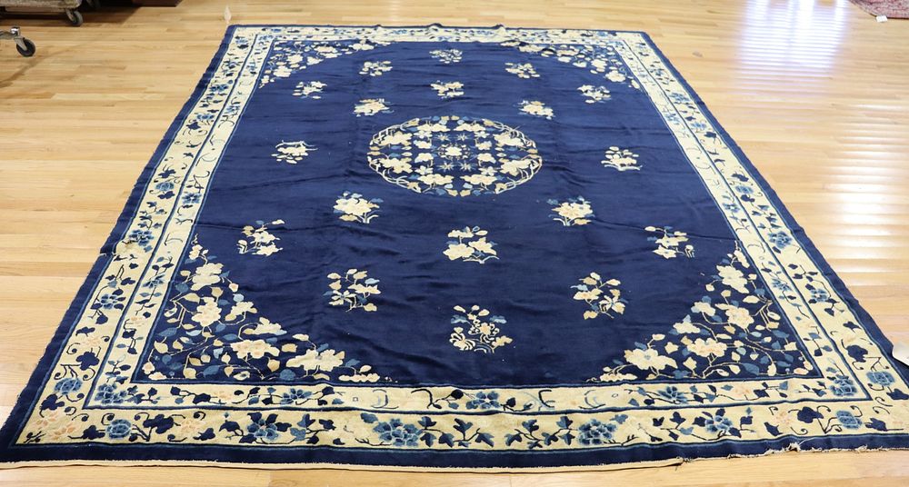 Appraisal: Art Deco And Finely Hand Woven Chinese Carpet From a