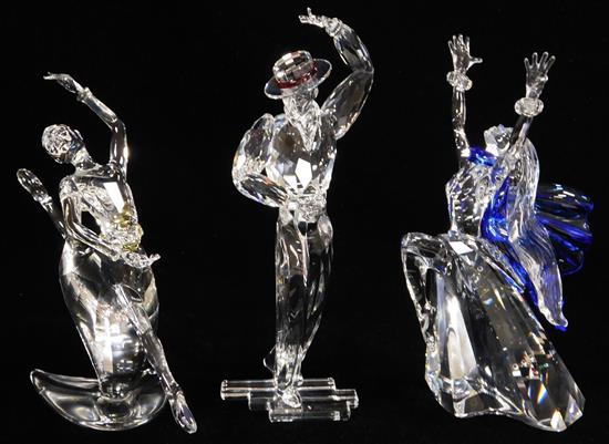 Appraisal: Swarovski Collectors Society Magic of Dance Trilogy complete set of