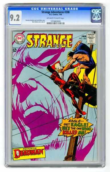 Appraisal: Strange Adventures CGC D C Comics Click for full description