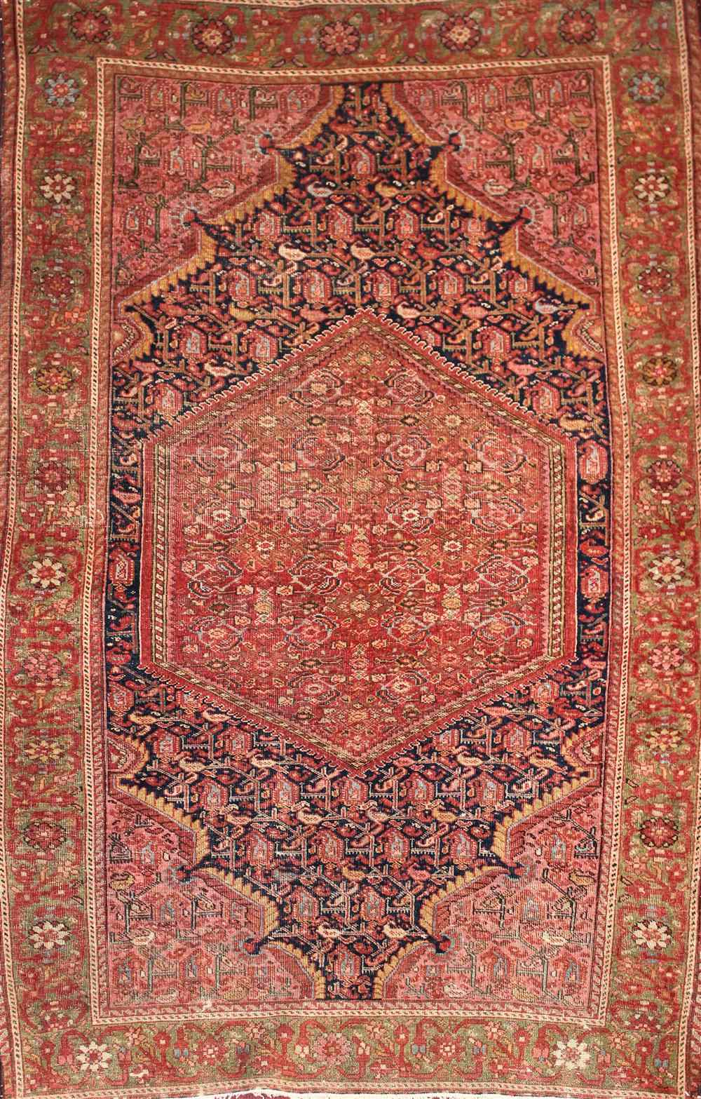 Appraisal: FARAHAN RUG approx ' '' x ' retail tag Provenance