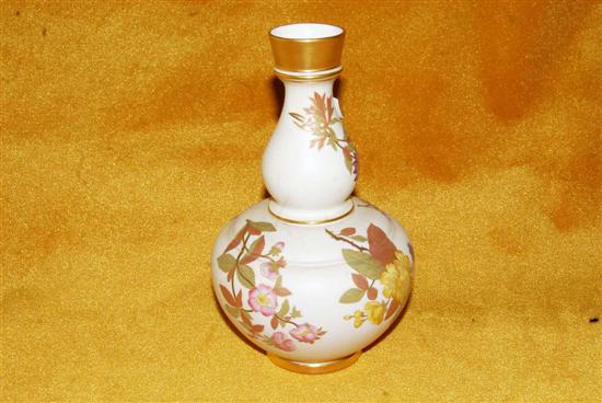 Appraisal: ROYAL WORCESTER GOURD FORM VASE H