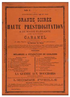 Appraisal: Grande Soiree de Haute Prestigitation Caramel Le Physicien Grande Soiree