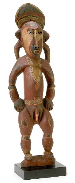 Appraisal: A Wosera male figure Maprik Papua New Guinea height in