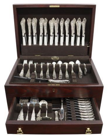 Appraisal: lot of American sterling silver flatware service International Silver Company