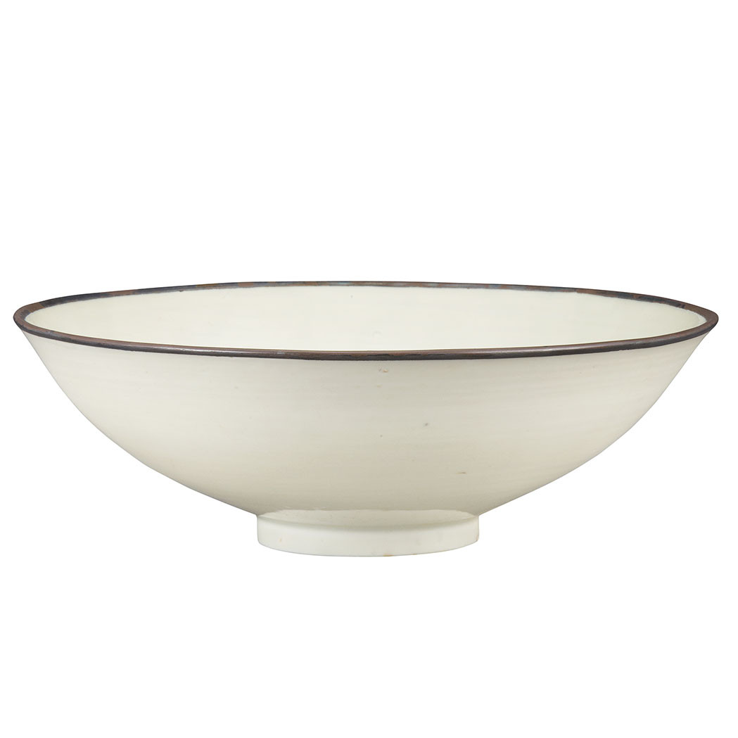 Appraisal: Chinese Dingyao Bowl Norther Song Dynasty The rounded sides rising