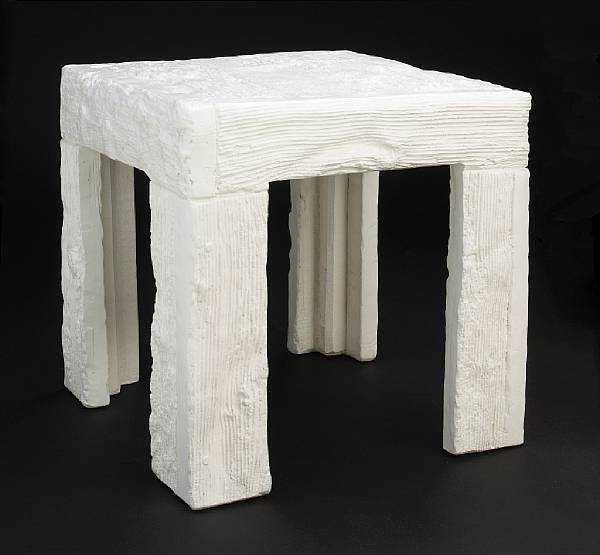 Appraisal: John Dickinson American - side table model 's cast white