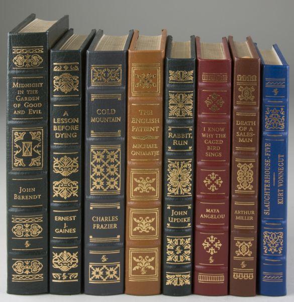 Appraisal: Leather Bound Signed Easton Press Books including the following titles