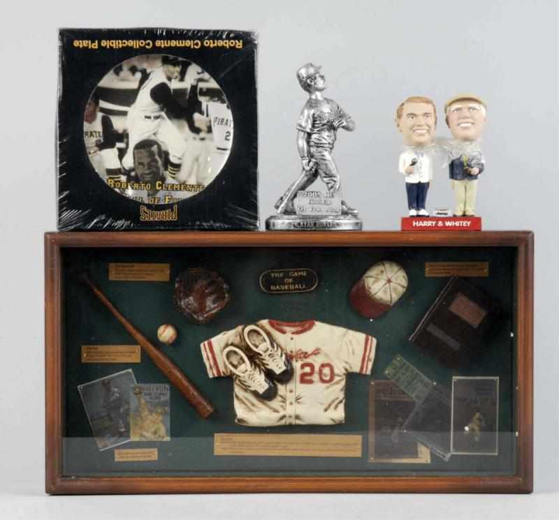 Appraisal: Lot of Contemporary Baseball Memorabilia Items Includes a Game of