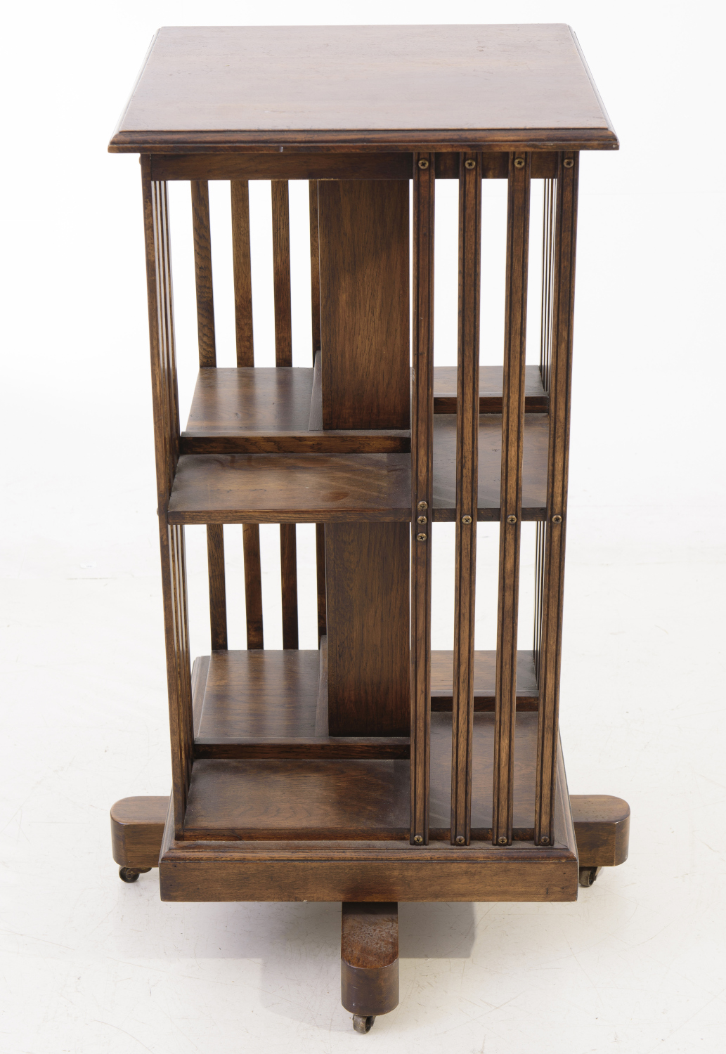 Appraisal: AN ANTIQUE STYLE REVOLVING BOOKCASE