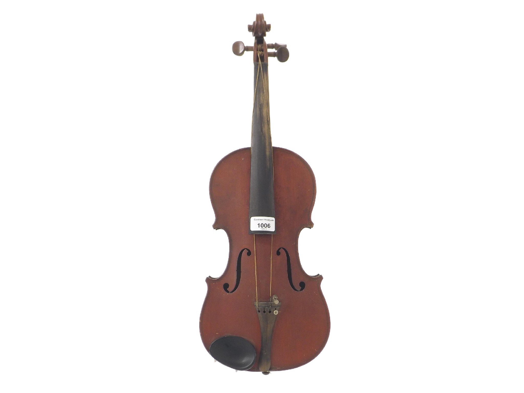 Appraisal: Early th century violin labelled M Couturieux cm