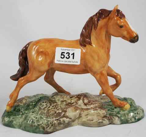 Appraisal: Beswick Mustang horse on base dated