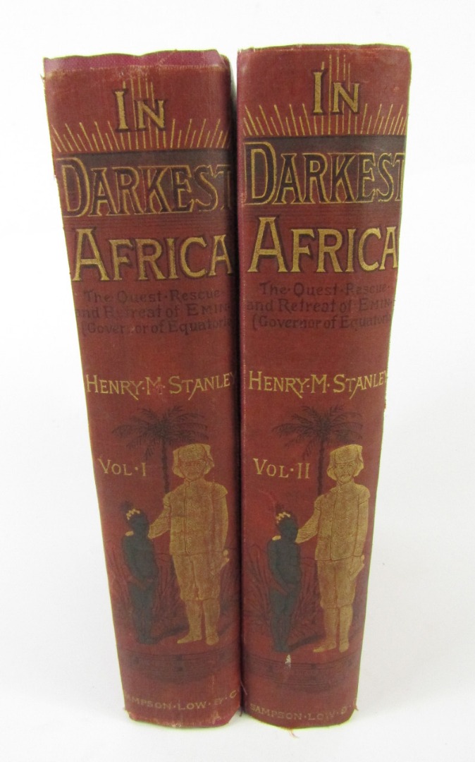 Appraisal: Stanley Henry Morton In Darkest Africa vol plates and maps